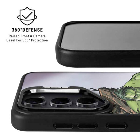 Marvel Avengers Hulk Galaxy S24 FE Kickstand Case